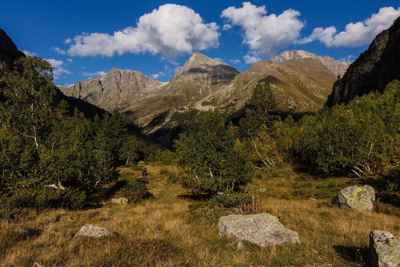 горы,восхождение,кавказ,облака wonderful autumn... фото превью