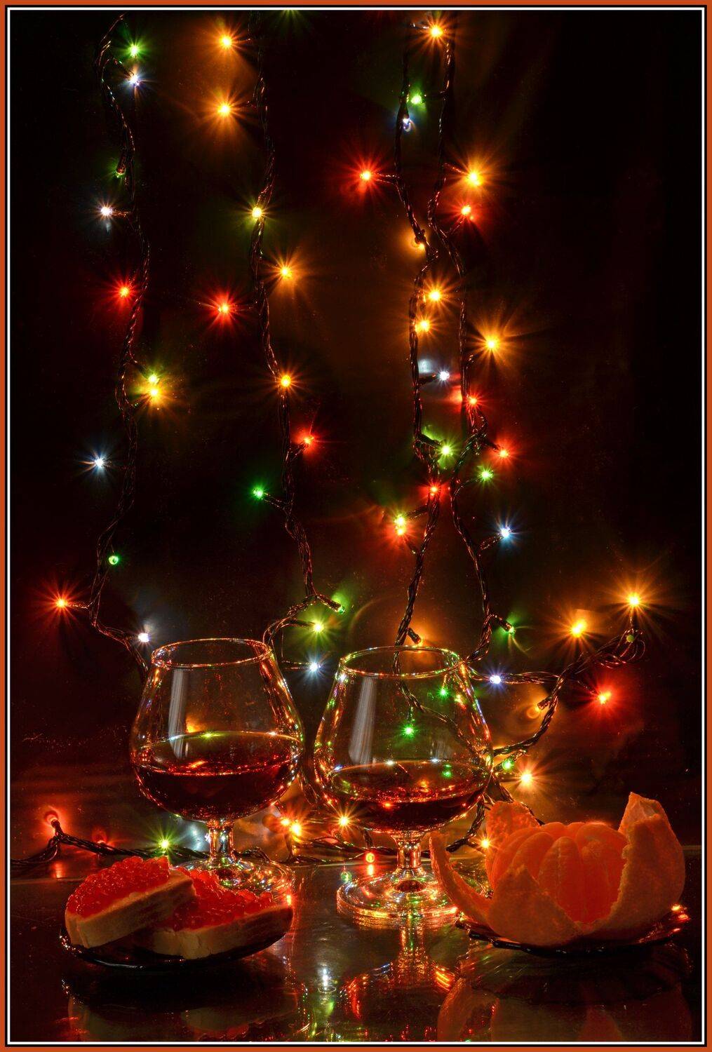 натюрморт, открытка, праздник, свет и тьма, Валерий Наумов