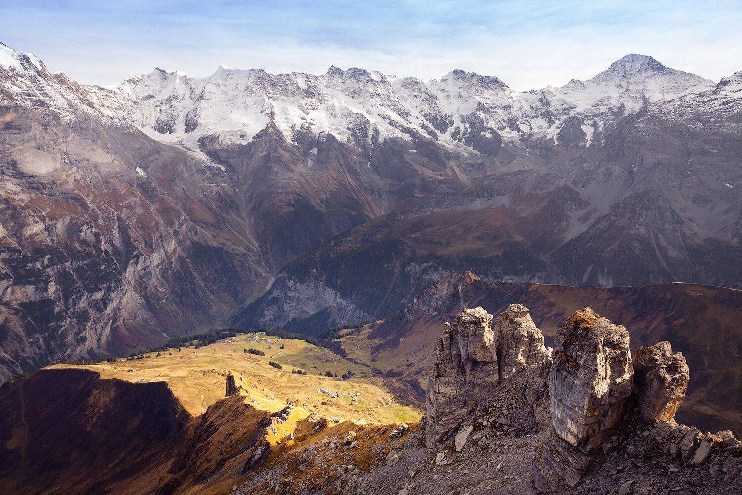горы,снег, швейцария, туризм,солнце,воздух, Андрей Огнев
