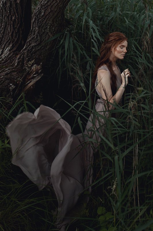 девушка, природа, портрет Дарья фото превью