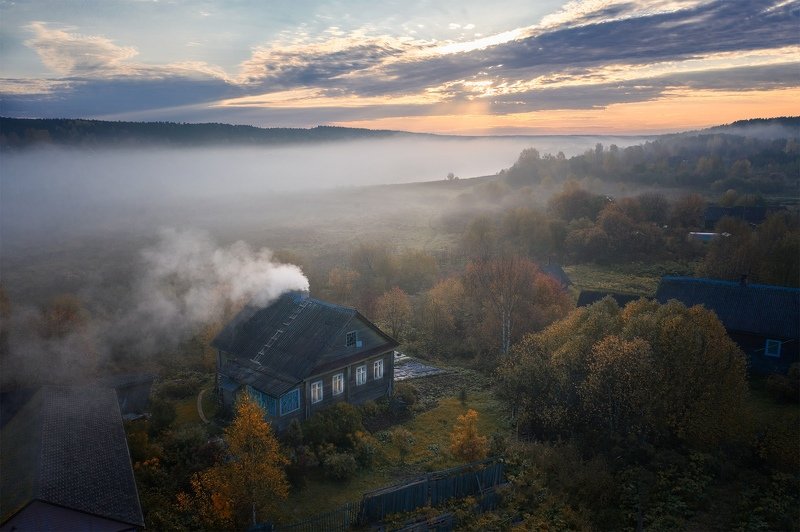 Уютное утро фото превью