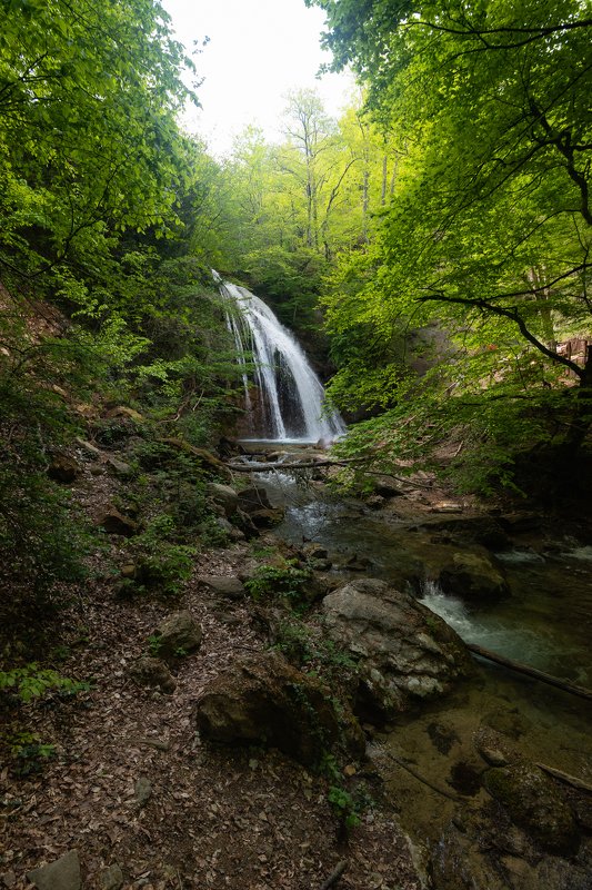 пейзаж, пейзажная фотография, пейзажи, крым, россия, путешествие, водопад, waterfall, landscape, landscapes, landscape photography Водопад Джур-Джур фото превью