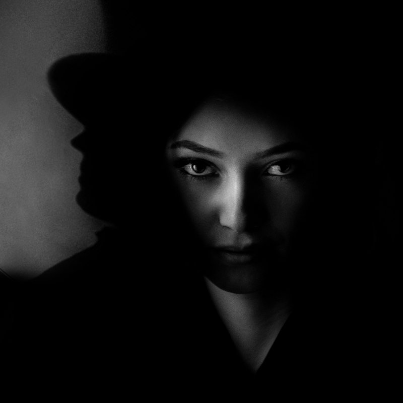 Portrait in the genre of noir фото превью
