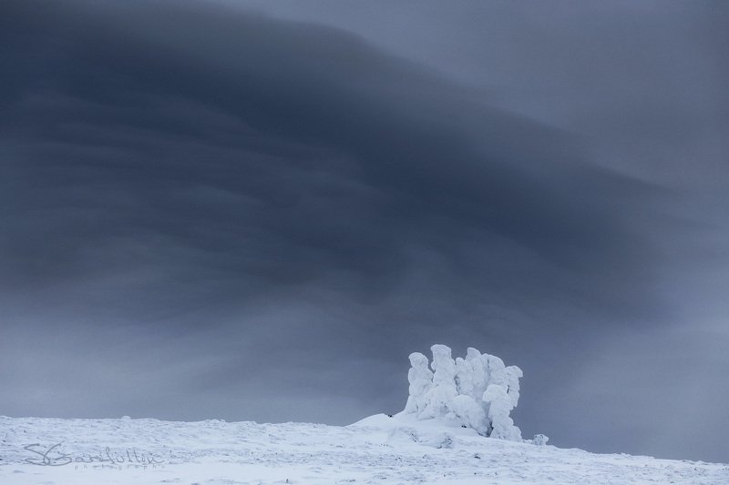 Иремель, Большой Иремель, Урал, Южный Урал, Башкирия, зимний пейзаж  Замёрзшие фото превью