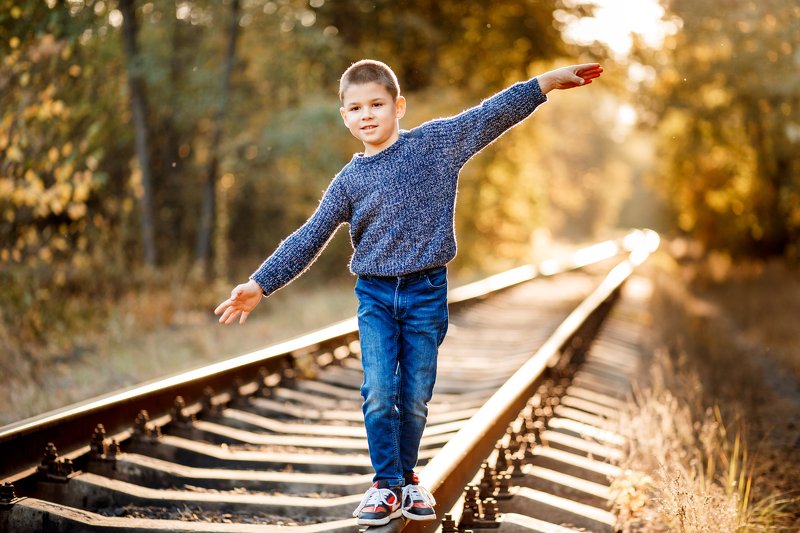 Детская фотография Уверенность фото превью