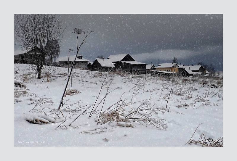 пейзаж, зима, мороз, снег, дмитрук, музыка деревня Ивойловская. 2020 фото превью