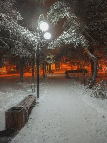 Вечерний парк