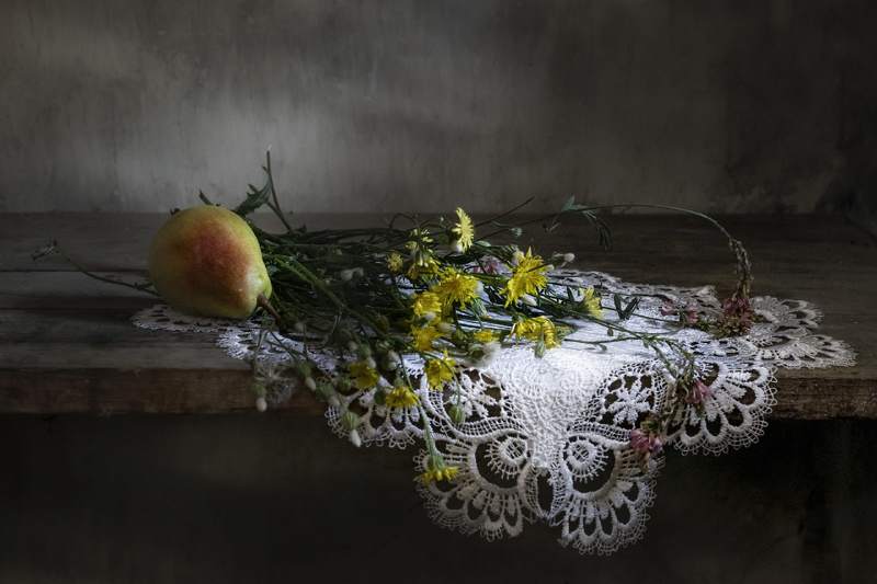 салфетка груша натюрморт  фото превью