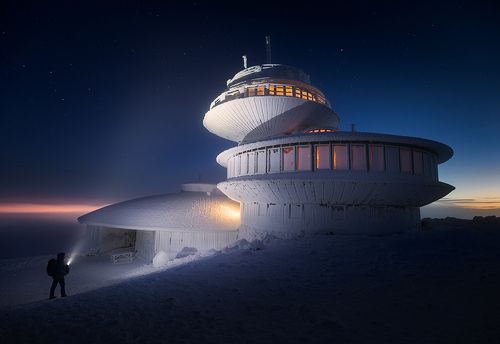 Winter in Space Station