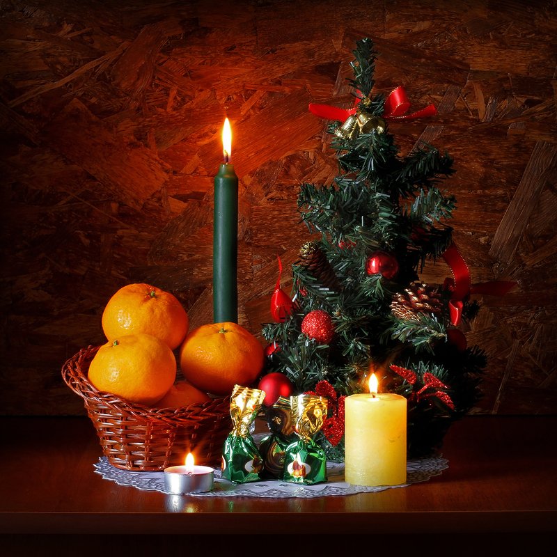 Новогодний этюд фото превью