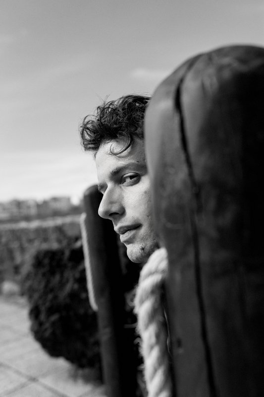 #blackandwhite #male #malepotrait  Male portrait фото превью