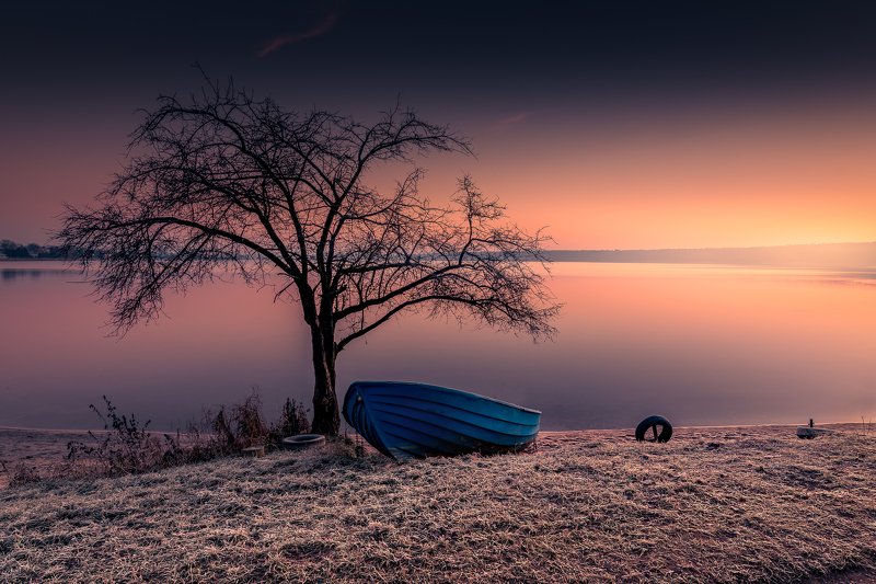 Poranek nad Zalewem Zemborzyckim фото превью