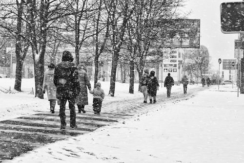 Снег в Городе