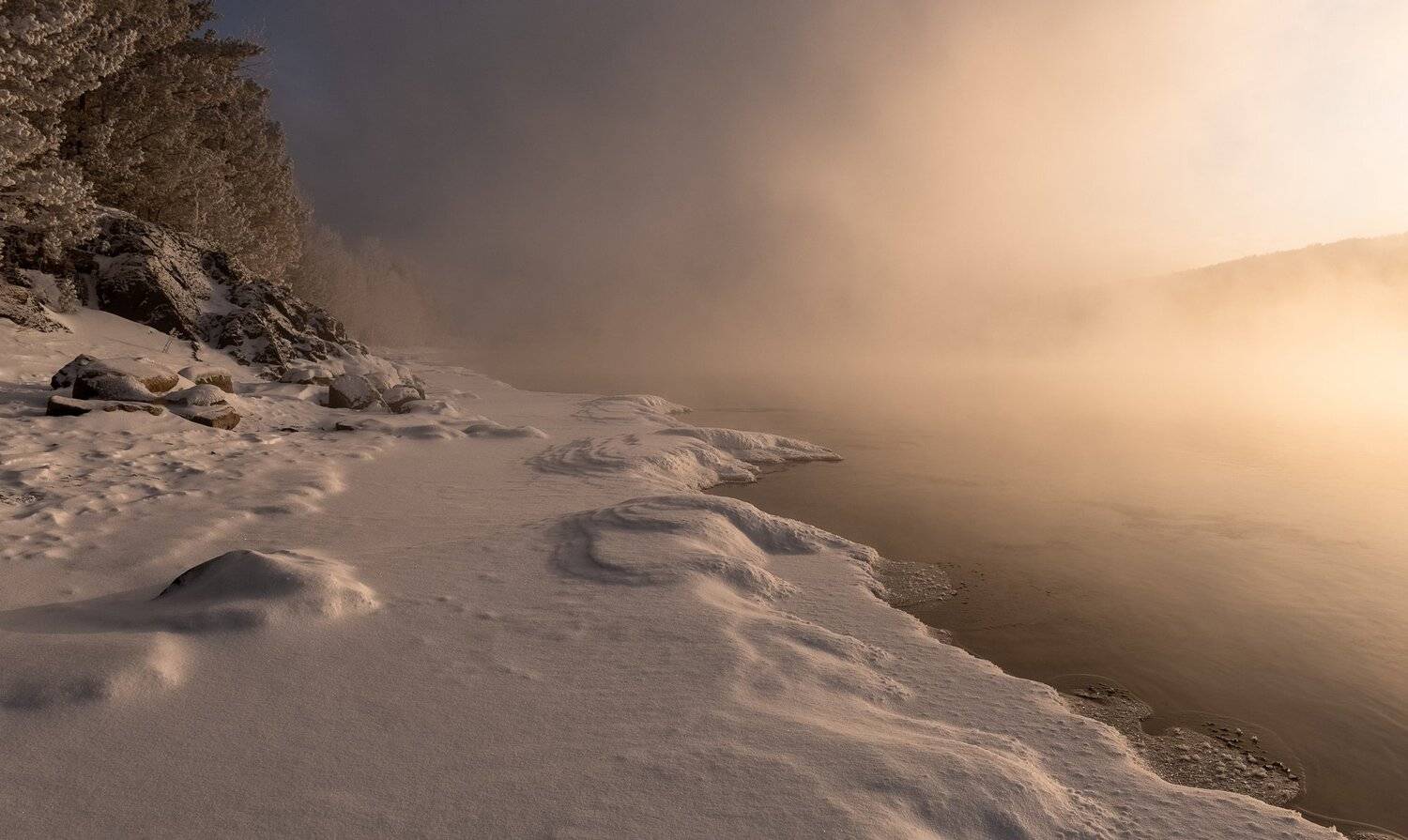 красноярск, мороз, енисей,, Марина Фомина