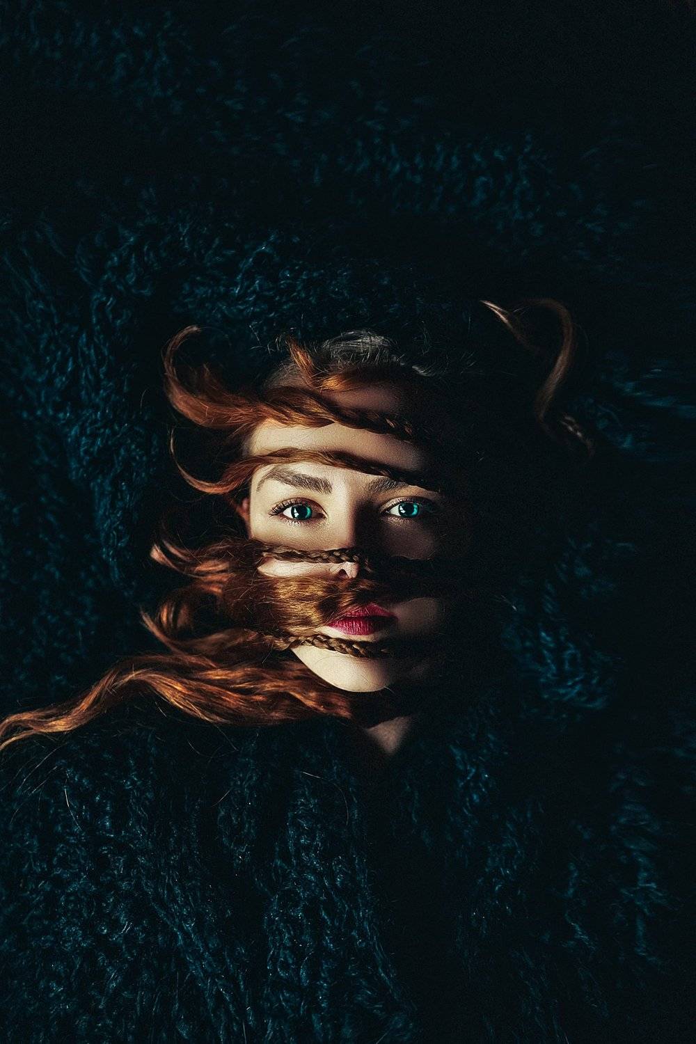 woman, portrait, conceptual, indoors, natural light, Руслан Болгов (Axe)