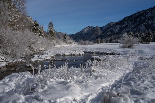 Вейтзее (Weitsee bei Reit im Winkl) - зима пришла )