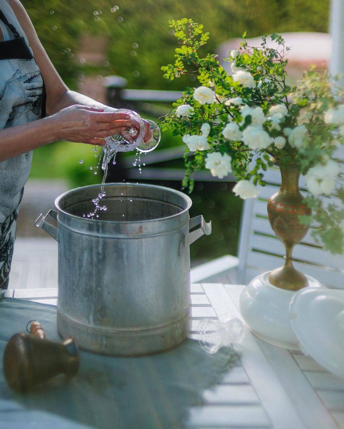 лето, цветы, букет, свет, боке, Анастасия Зубкова