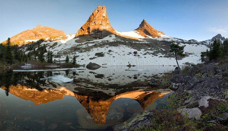 Вечерняя парабола. фото превью