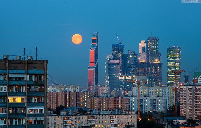 Луна и Меркурий. фото превью