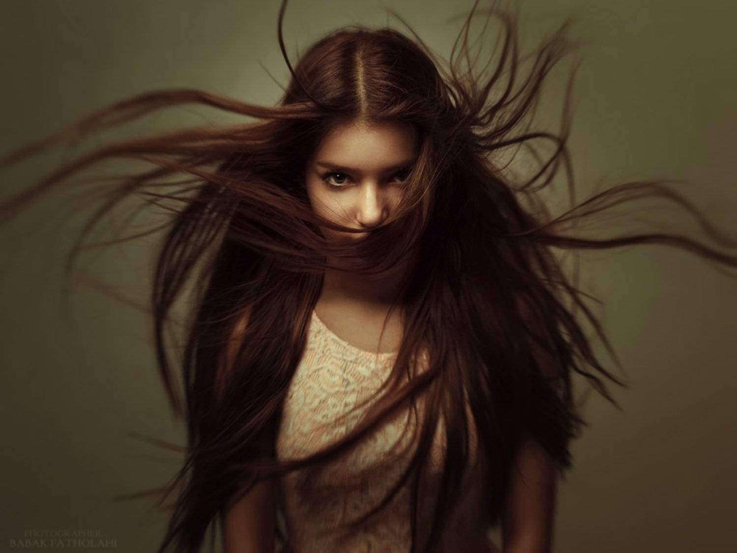 Believe In Fly, Girl, Portrait, Babak Fatholahi