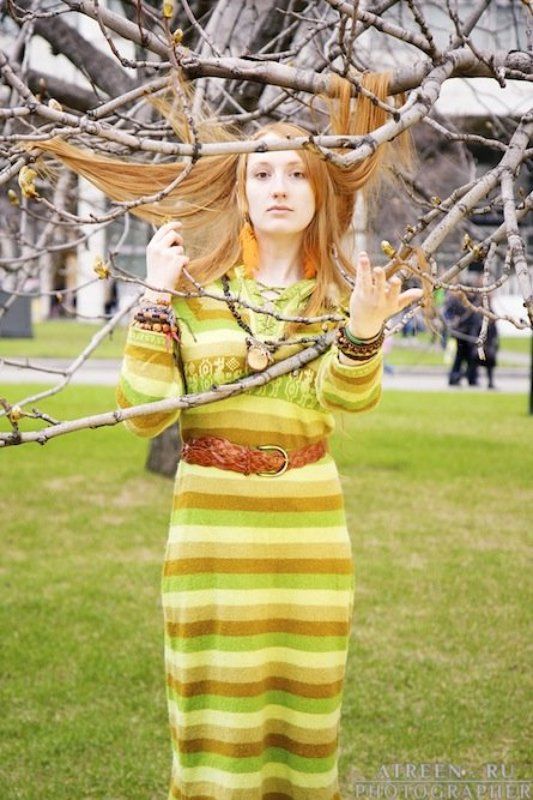 Рыжая фото превью