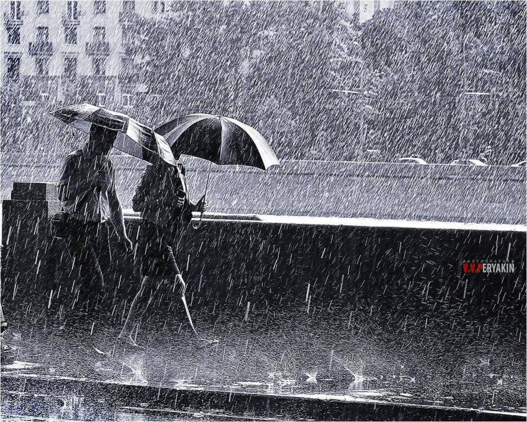 дождь, ливень, москва, лето, цпко, Виктор Перякин