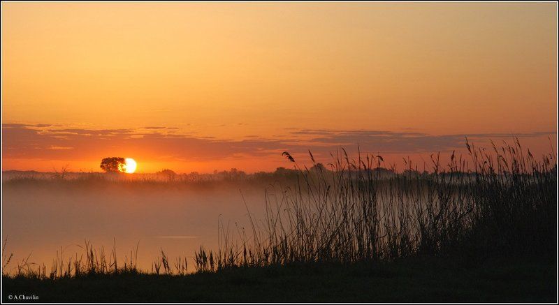 май,восход Один из майских восходов фото превью