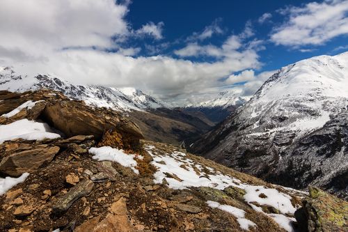 mountain country....