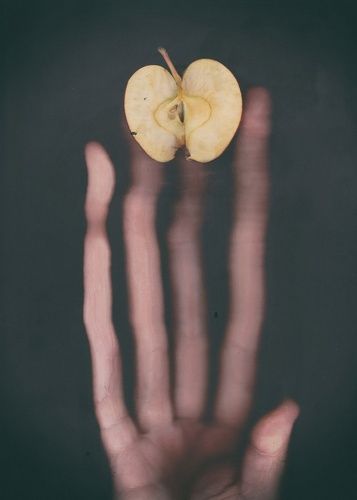 Adams hand.