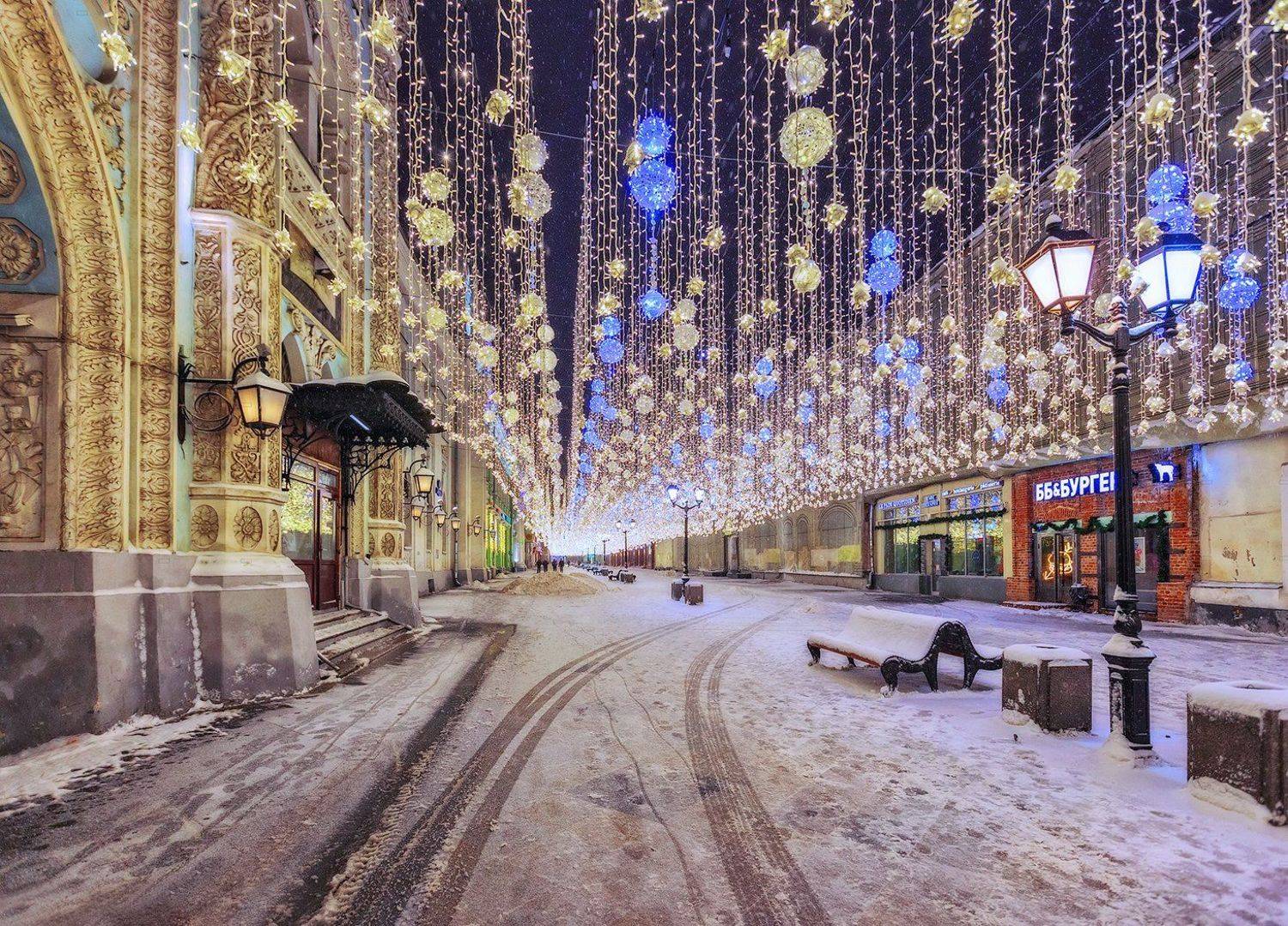 новый год, москва, никольская, Владимир Липецких