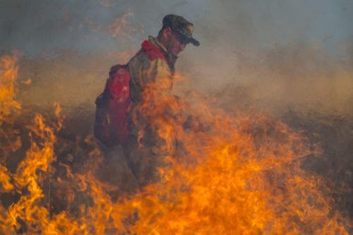 Пожар в степи - 2