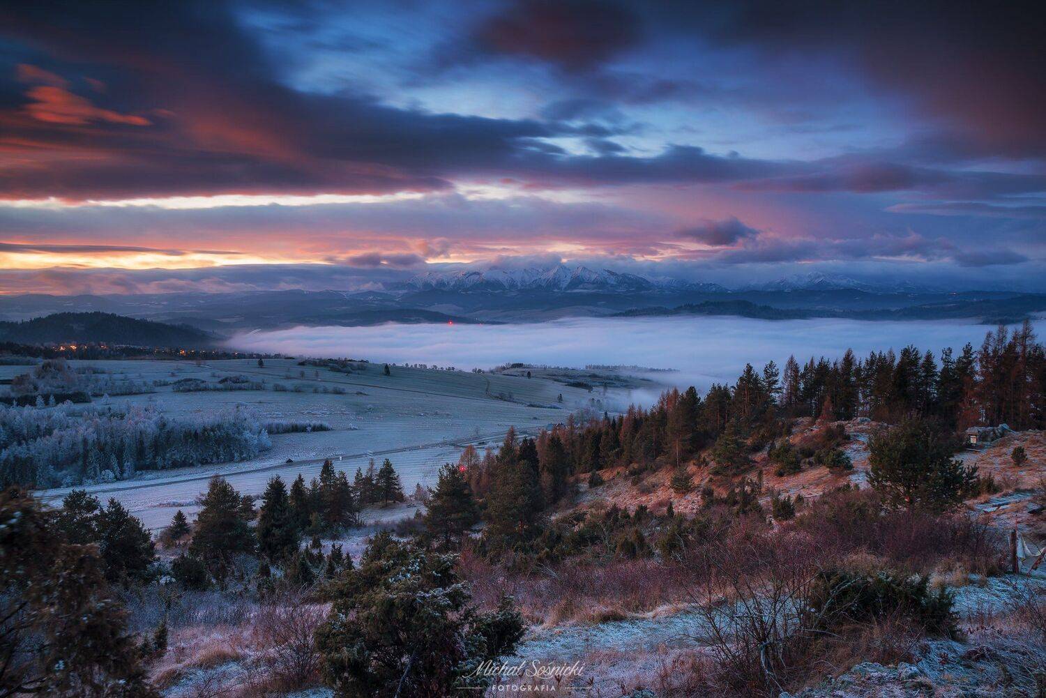 #tatras #mountains #blue #hour #bluehour #sunrise #poland #pentax #benro #benq #haida, Michał Sośnicki