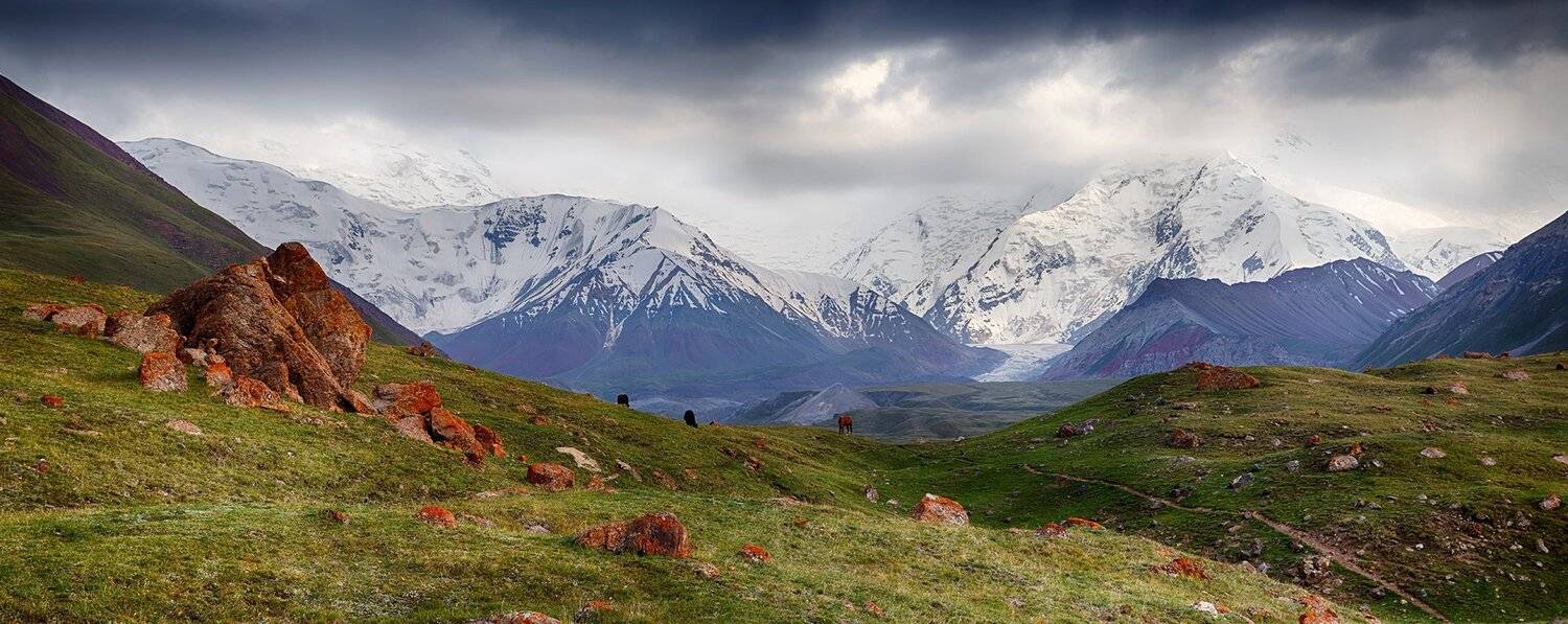 кыргызстан, горы, памиро-алай, пик ленина, Элина Магалимова
