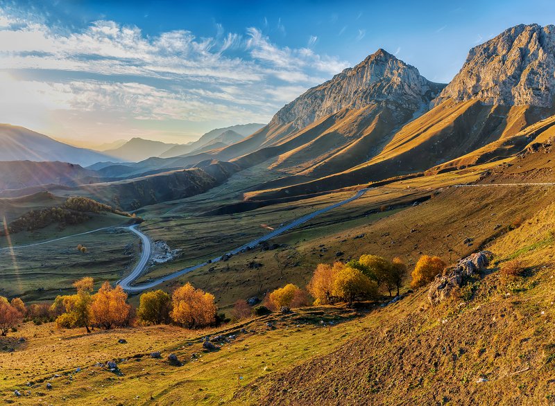Ингушетия, горы, перевал, Цей-Лоам, осень Перевал Цей-Лоам фото превью