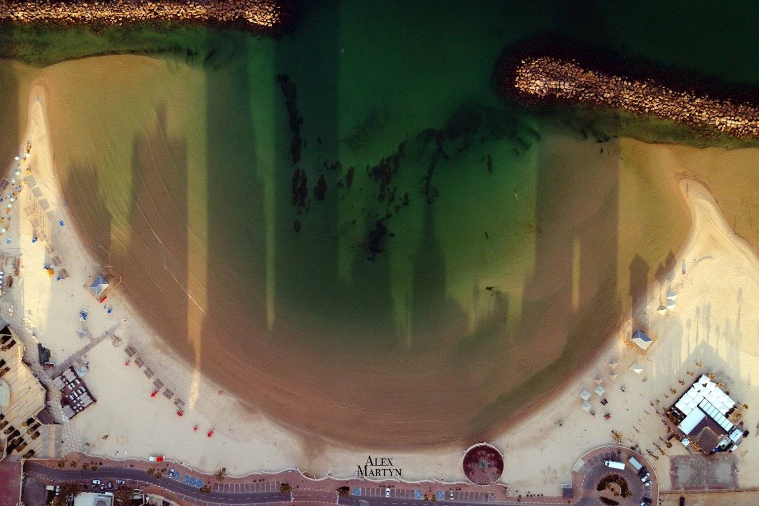 город, тени, израиль, море, красное, волны, вид,, Александр Мартынов