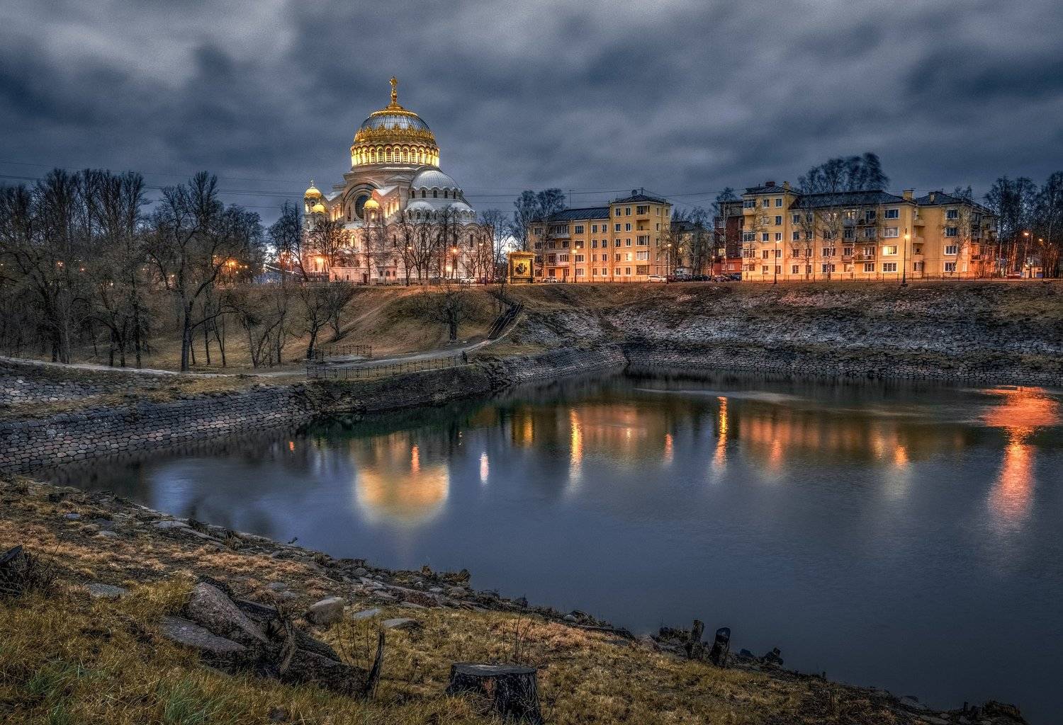 Городской пейзаж, Архитектура, Церковь, Николай Беликов
