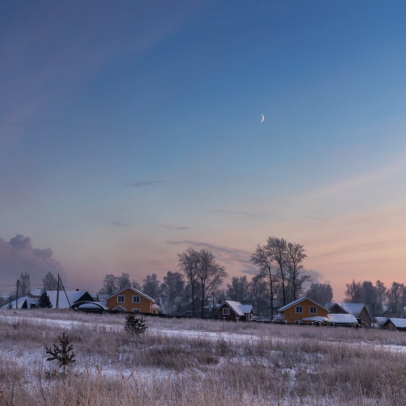 Лунный вечер фото превью