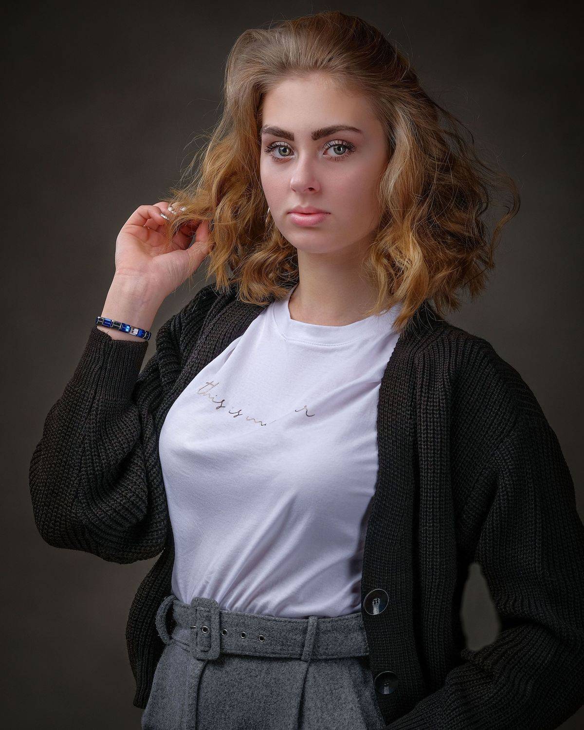 девушка, портрет, Илья Филимошин