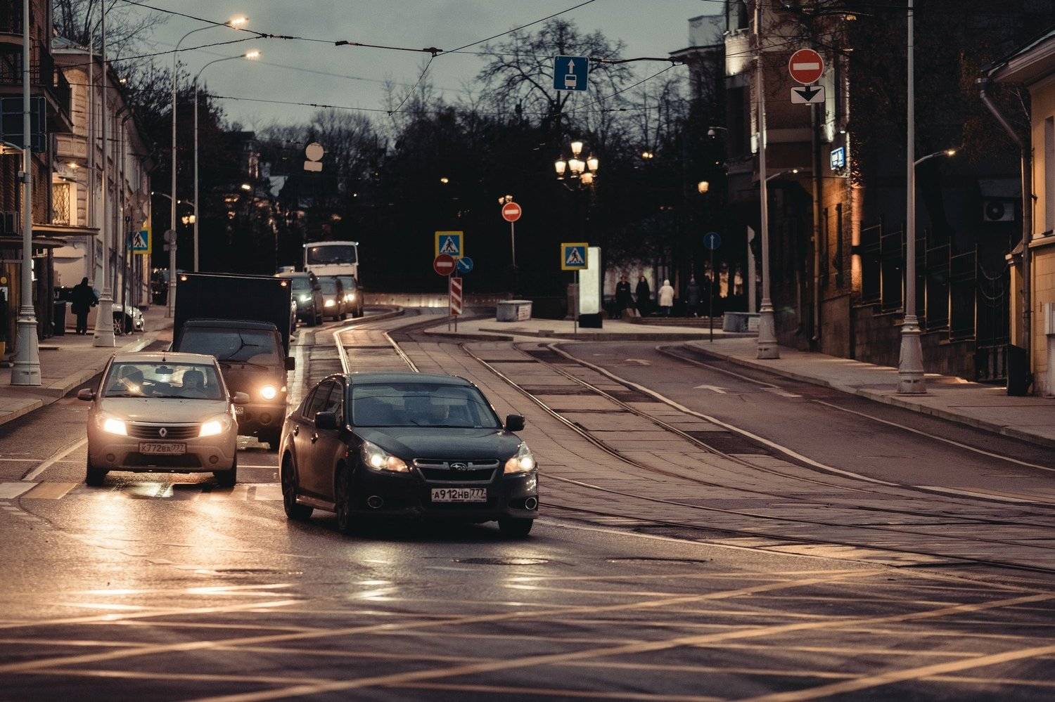 москва, город, вечер, свет, покой, одиночество, стрит, Сергей Арест