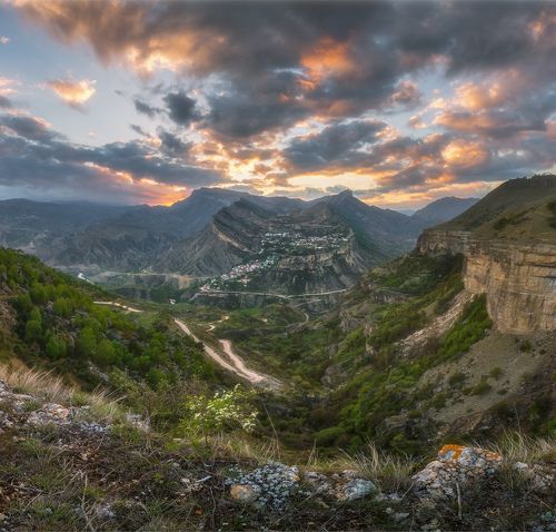 Вечер в Гунибе