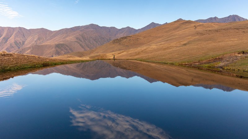 дагестан, ночная съёмка, горы, путешествия, россия, пейзаж, кавказ, valius Горное озеро фото превью