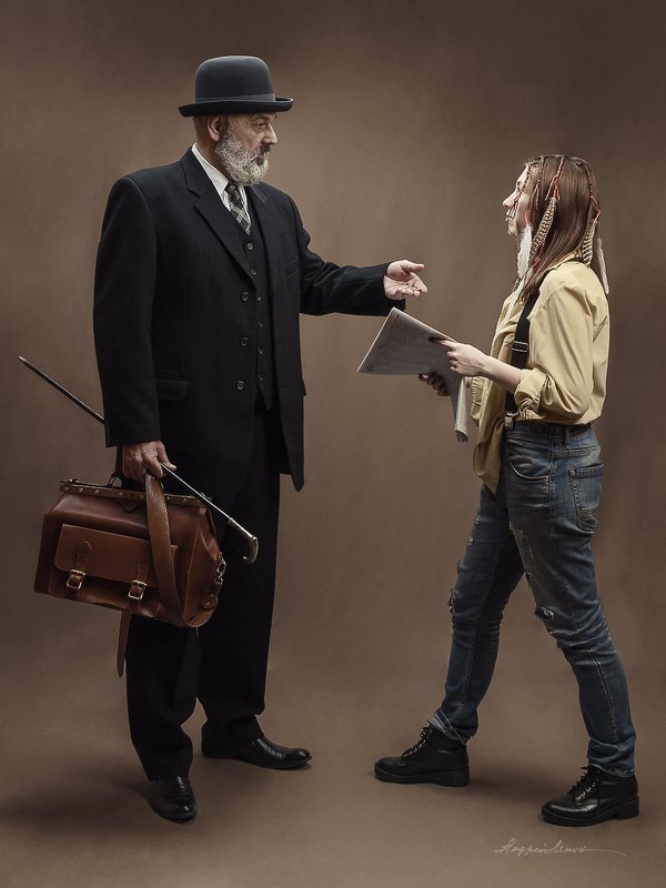 Навеяно старыми фильмами. фото превью