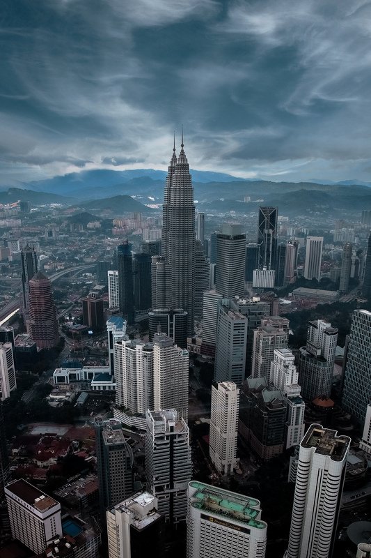 город, архитектура, туризм, путешествие, пейзаж Куала-Лумпур фото превью