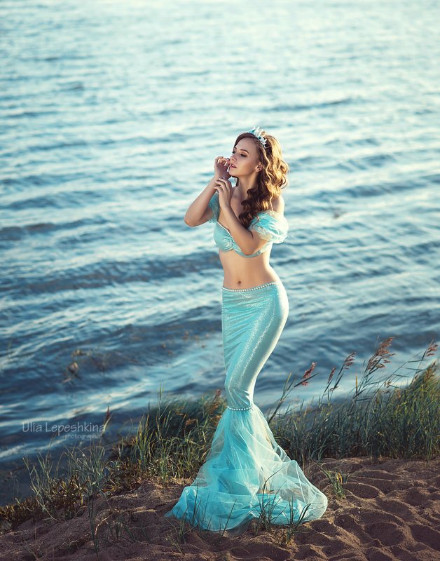 женский портрет фотосессия художественная фотография русалочка сказка Русалочка фото превью
