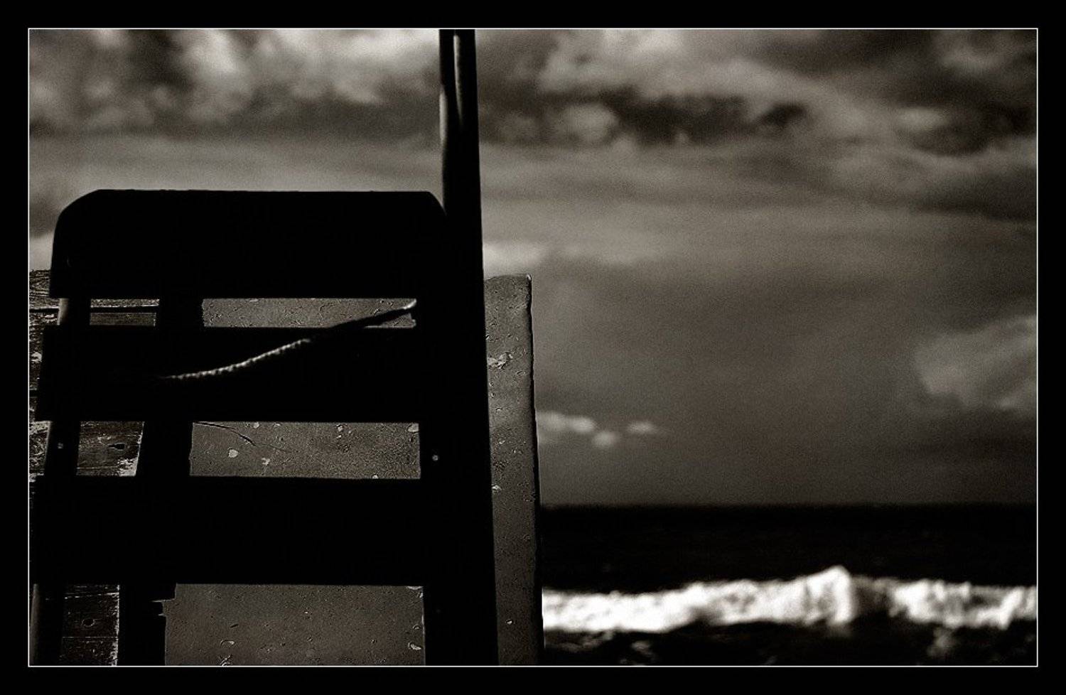 крым, судак, чёрное, море, шторм, волна, небо, облака, катамаран, Deslade