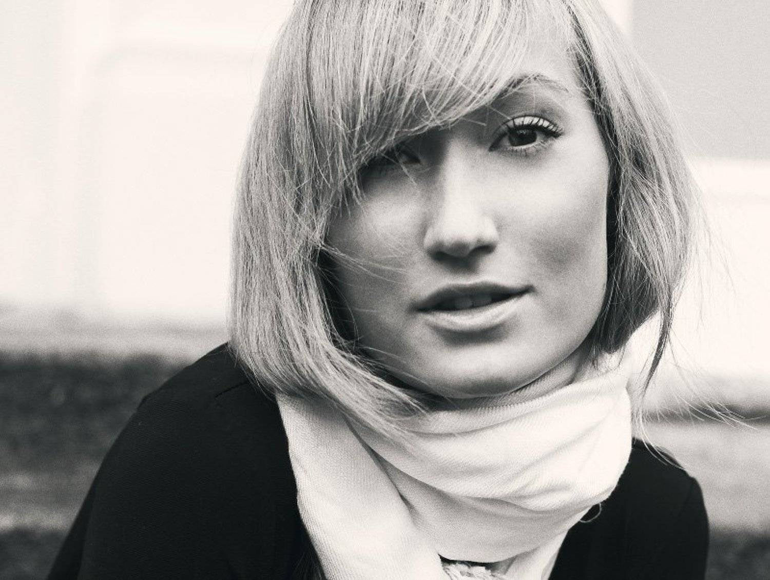 девушка, глаза, ч.б, цифра, Евгений Лувсандугар