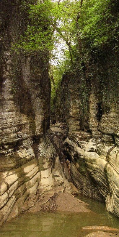 водопады, горы, сочи Чертова купель (Агурские водопады) фото превью