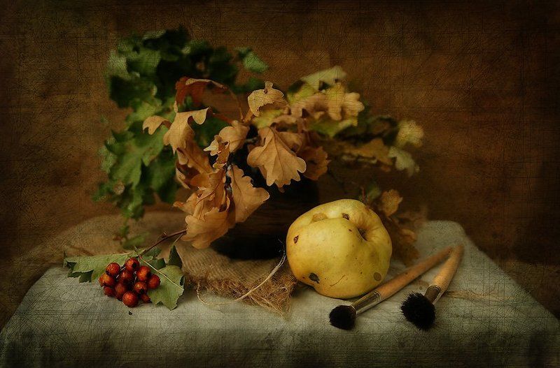 Художница осень... фото превью