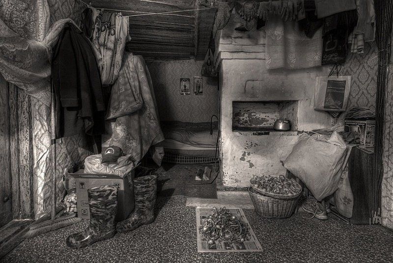 Русская изба фото превью