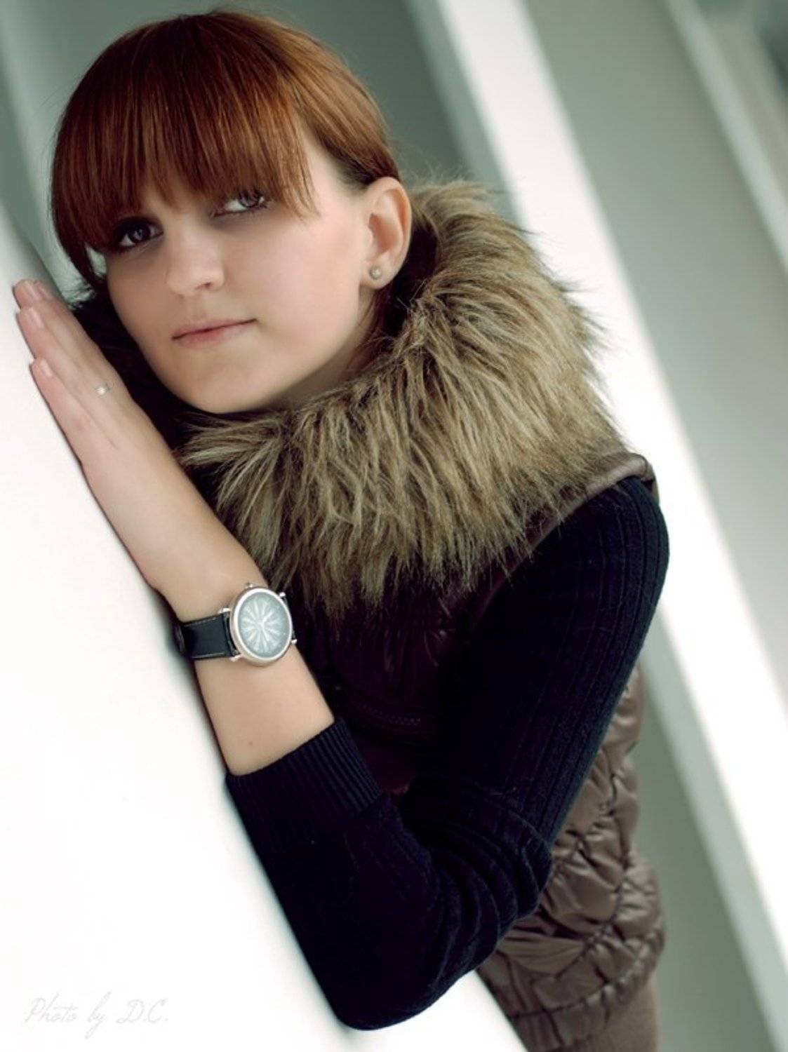 девушка, портрет, Denis Chorkov